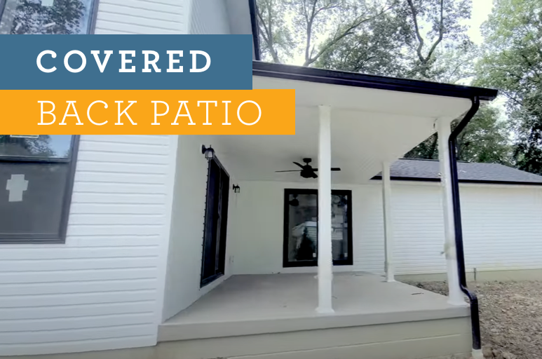 Back patio