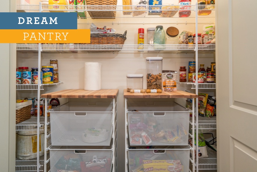 Organized pantry
