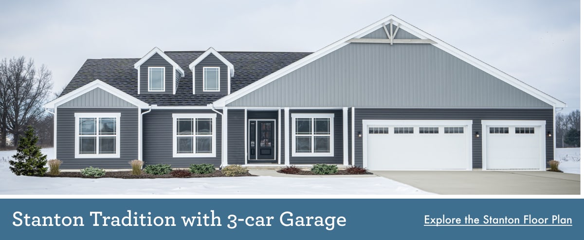 Stanton Tradition with 3 car garage