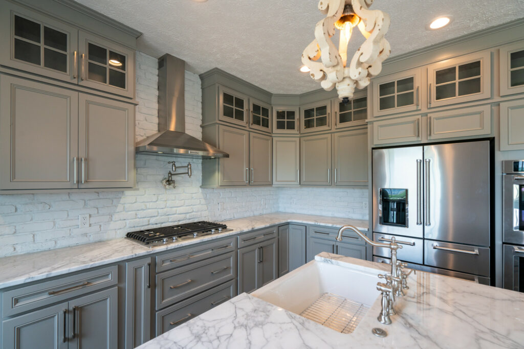 30" stacked wall kitchen cabinet