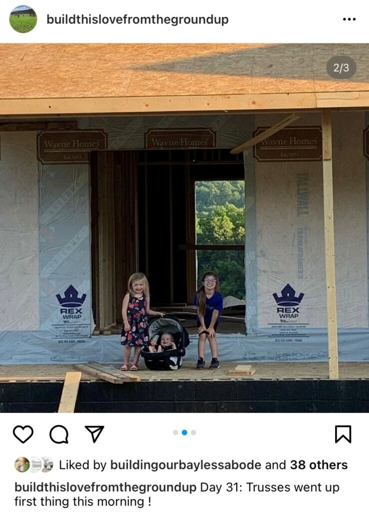 Wayne Homes Testimonial: The Kendalls Home Trusses