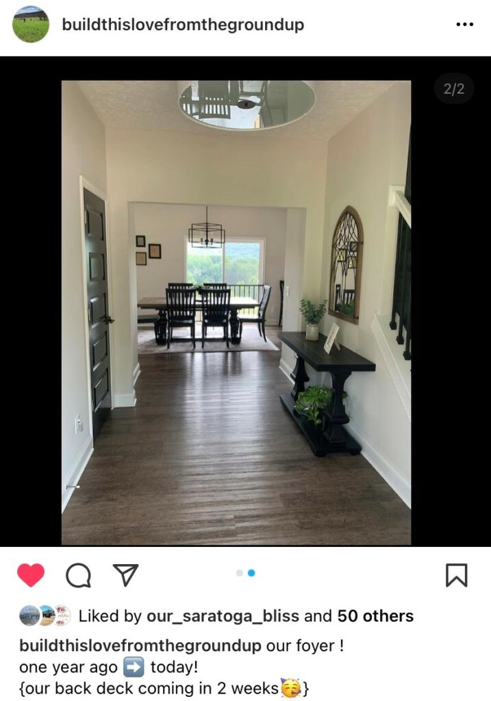 Wayne Homes Testimonial: The Kendalls Home Foyer