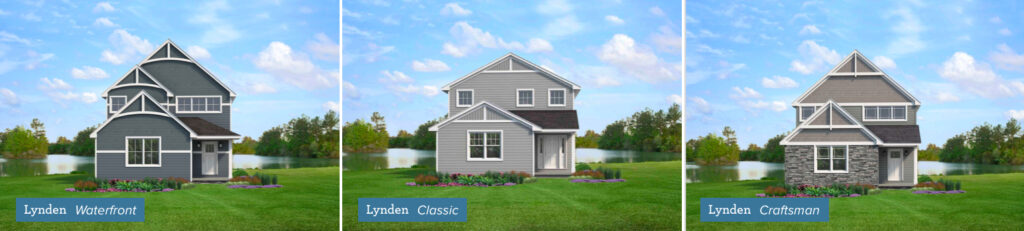Wayne Homes Lynden Floor Plan Exteriors - Waterfront, Classic, Craftsman.