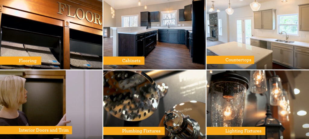 Wayne Homes design meeting interior selections