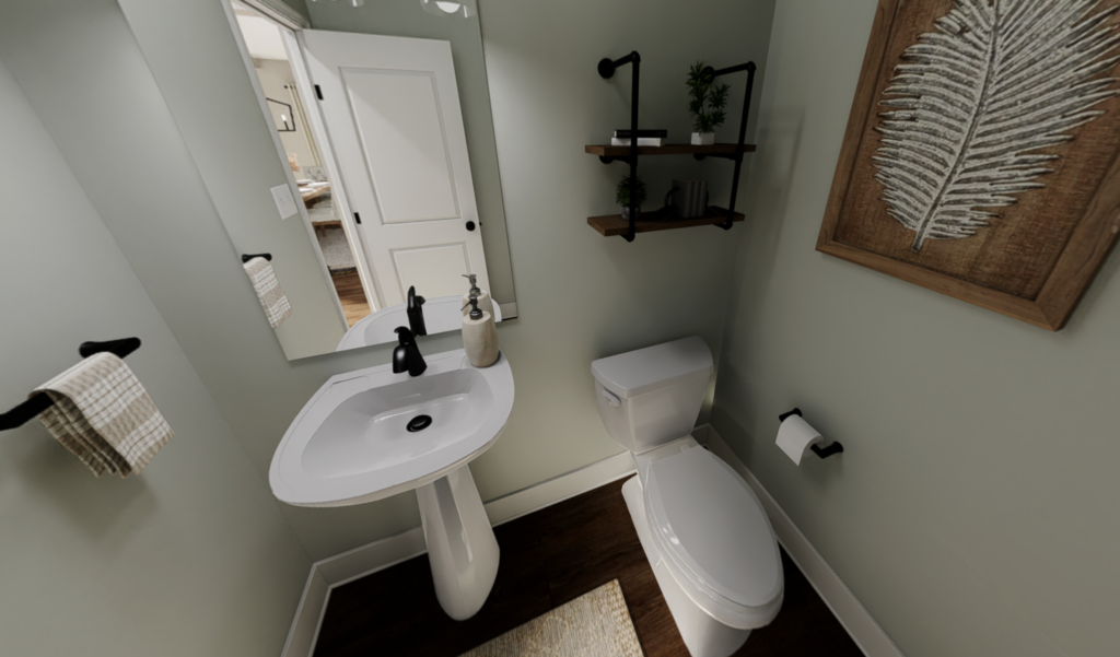 Springfield floor plan Half Bath / Powder Room